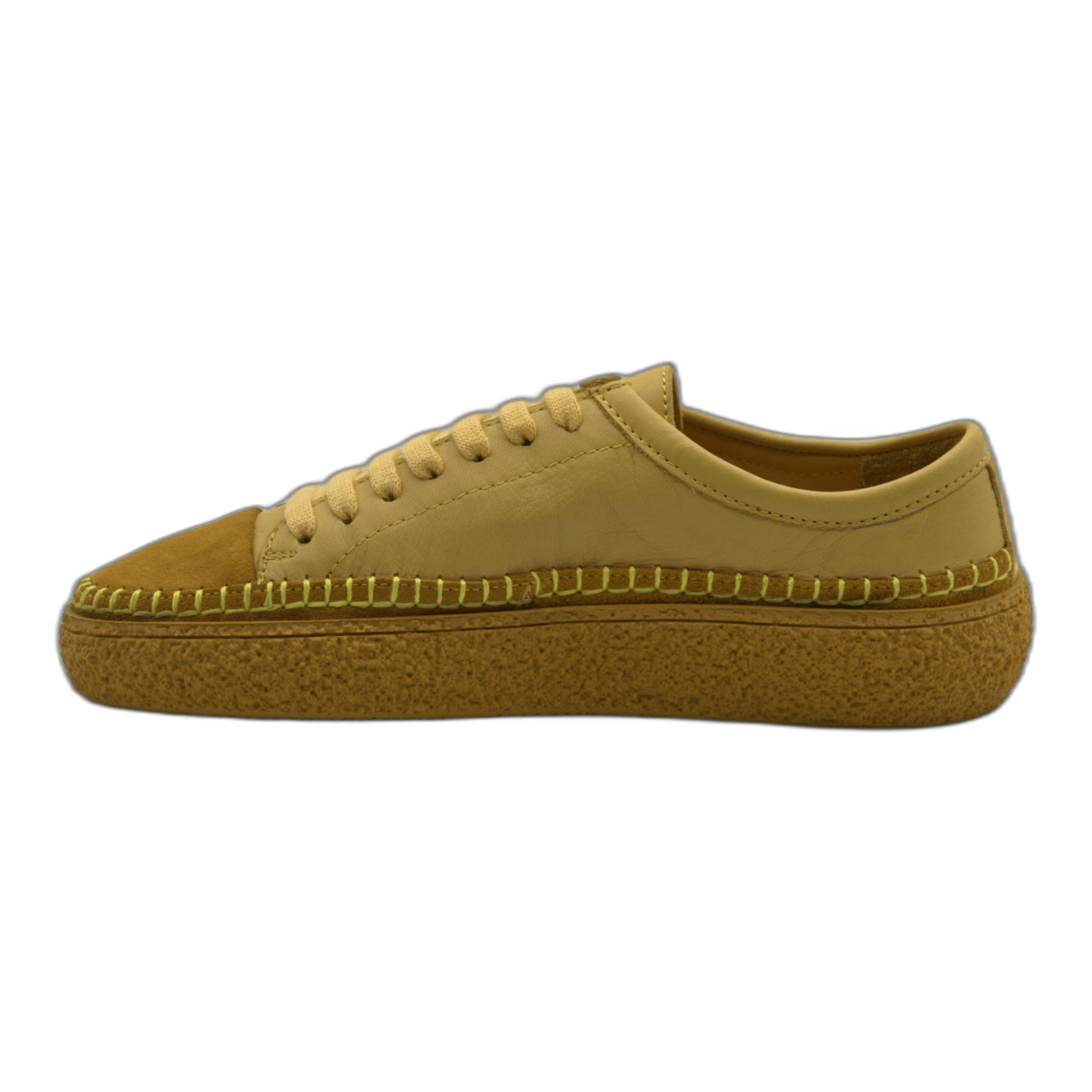 Women's Colorful Leather Sneakers - Great for the Office, Casual Days (Aimee Style) - Wear Sierra
