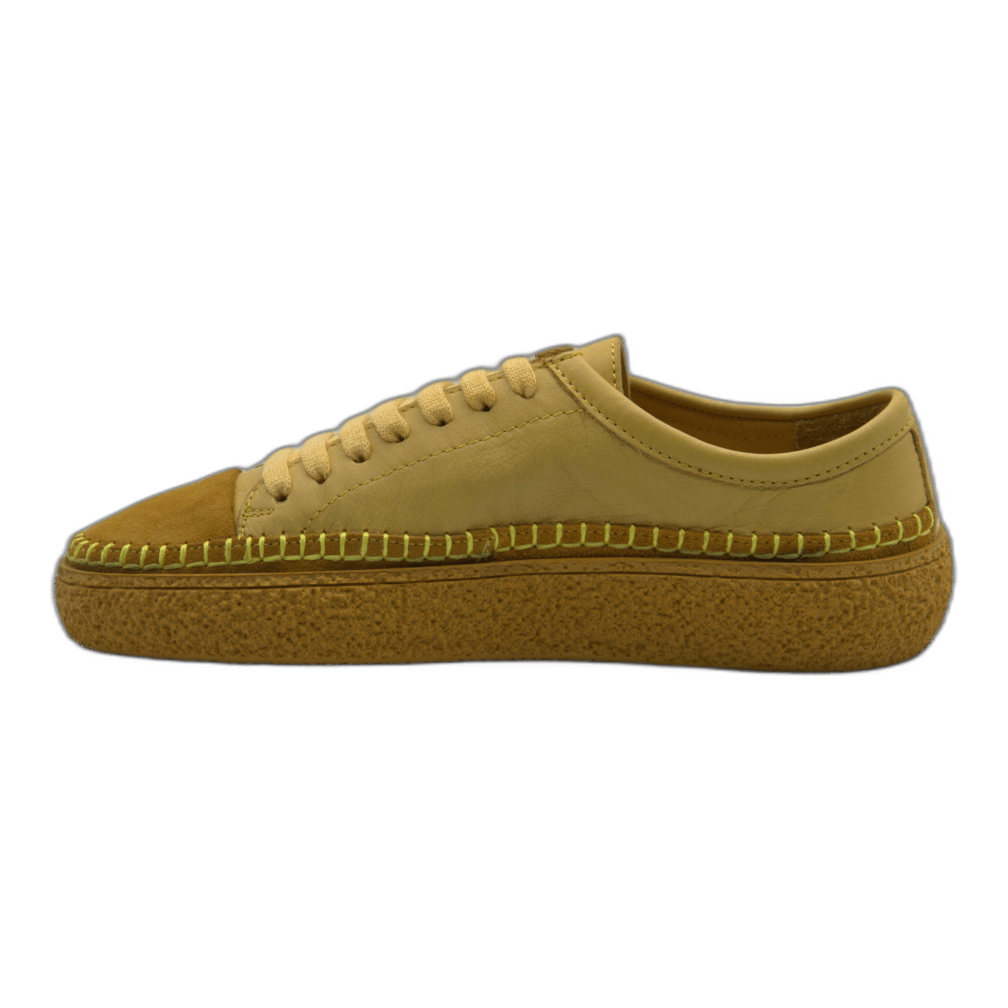 Women's Colorful Leather Sneakers - Great for the Office, Casual Days (Aimee Style) - Wear Sierra