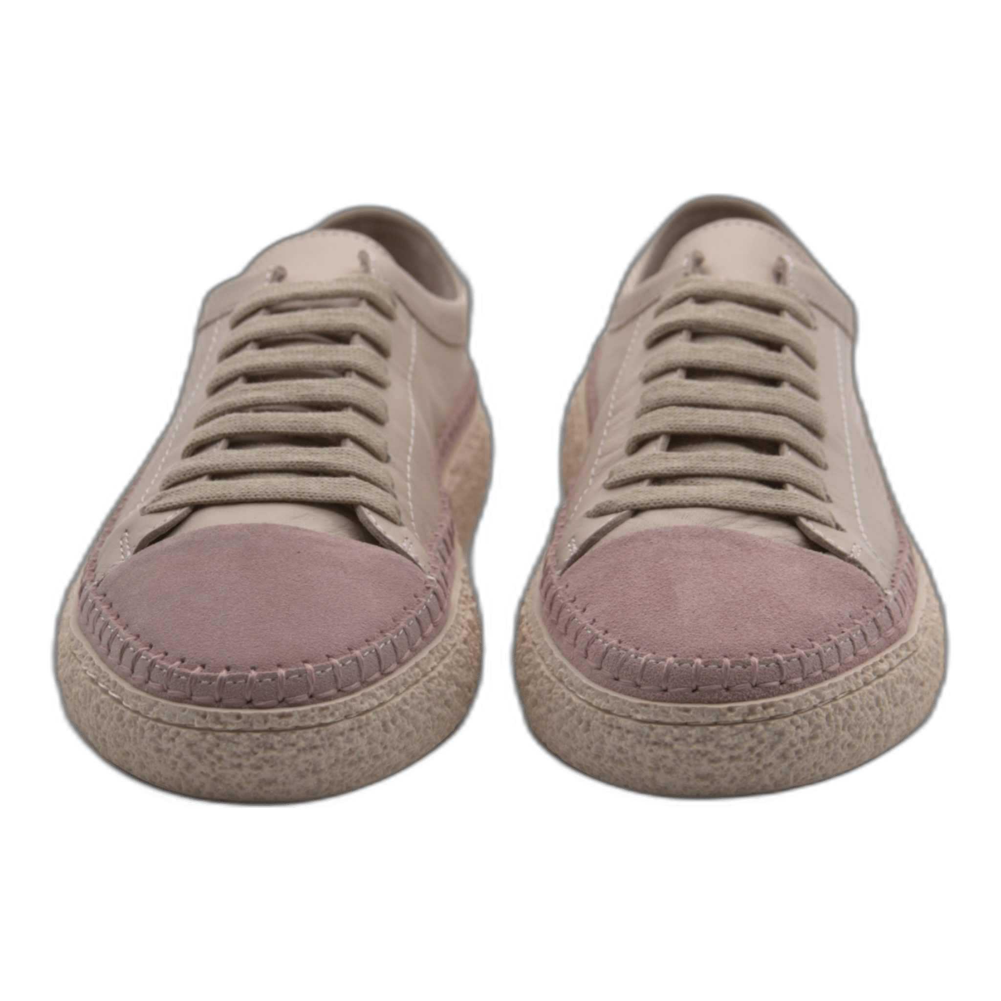 Women's Colorful Leather Sneakers - Great for the Office, Casual Days (Aimee Style) - Wear Sierra