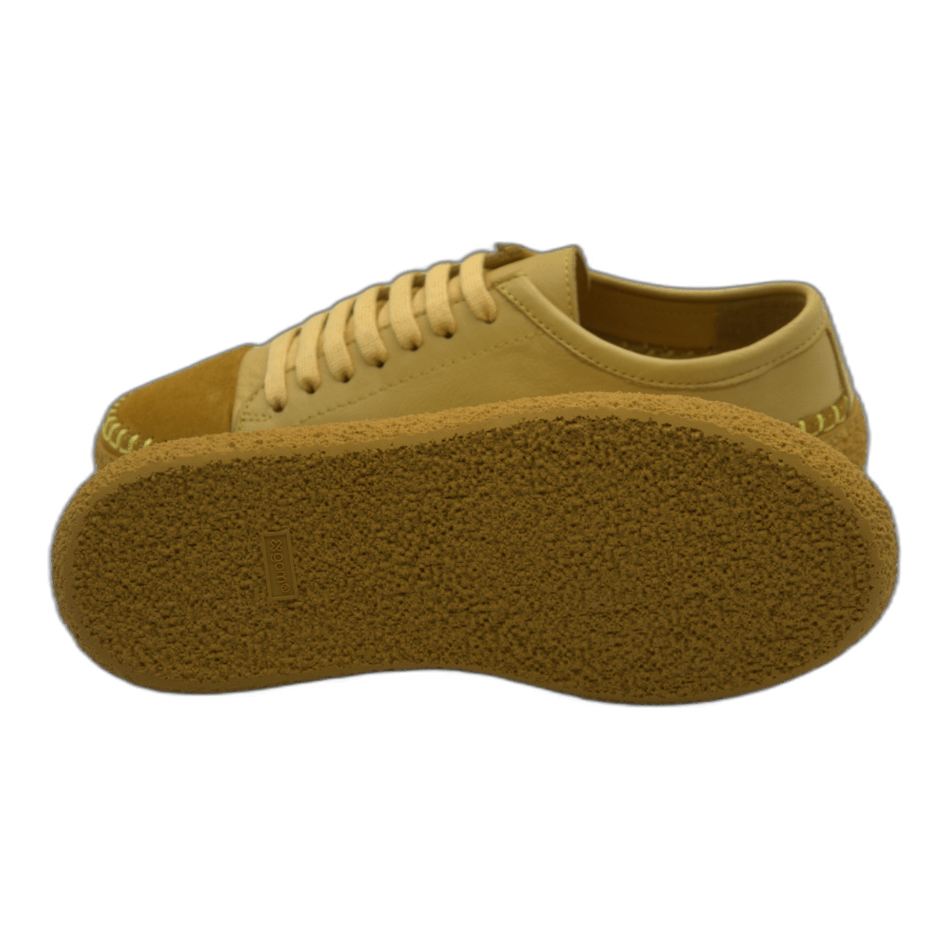 Women's Colorful Leather Sneakers - Great for the Office, Casual Days (Aimee Style) - Wear Sierra