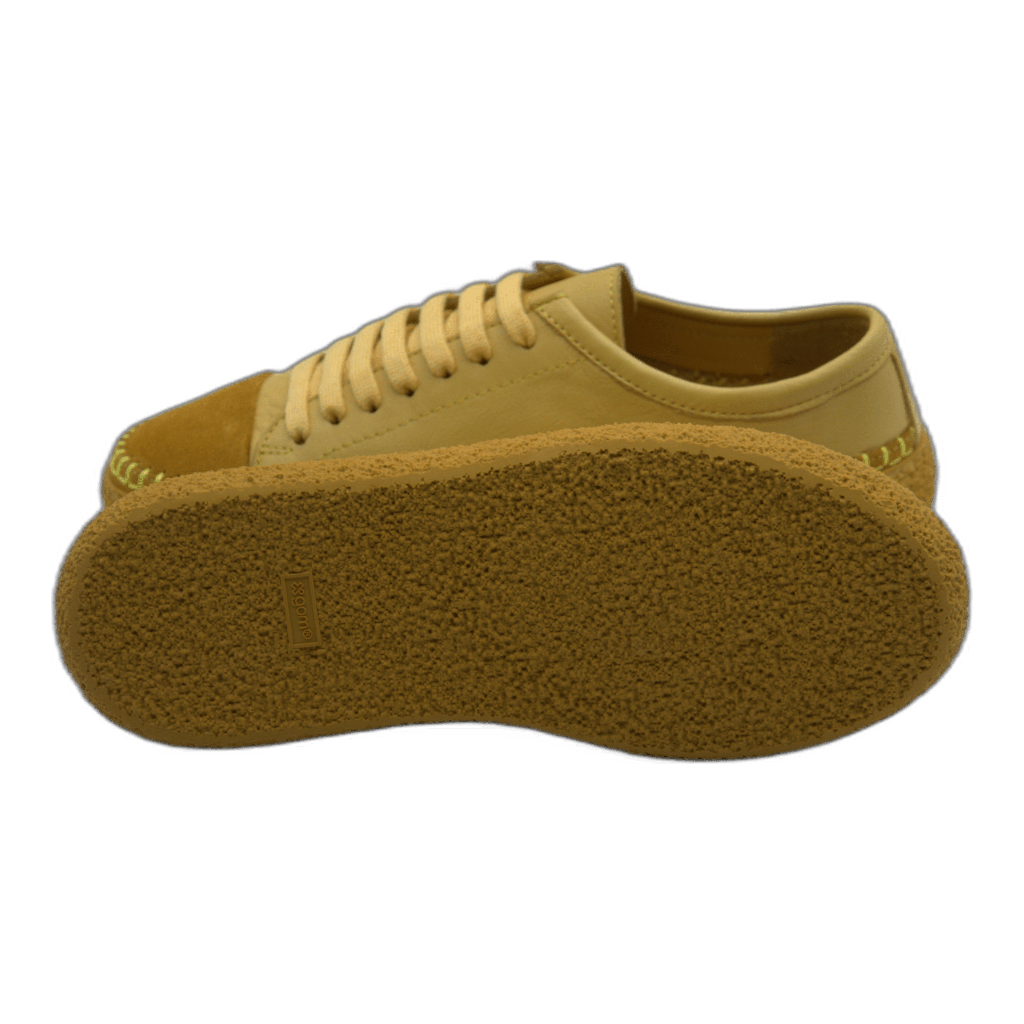 Women's Colorful Leather Sneakers - Great for the Office, Casual Days (Aimee Style) - Wear Sierra