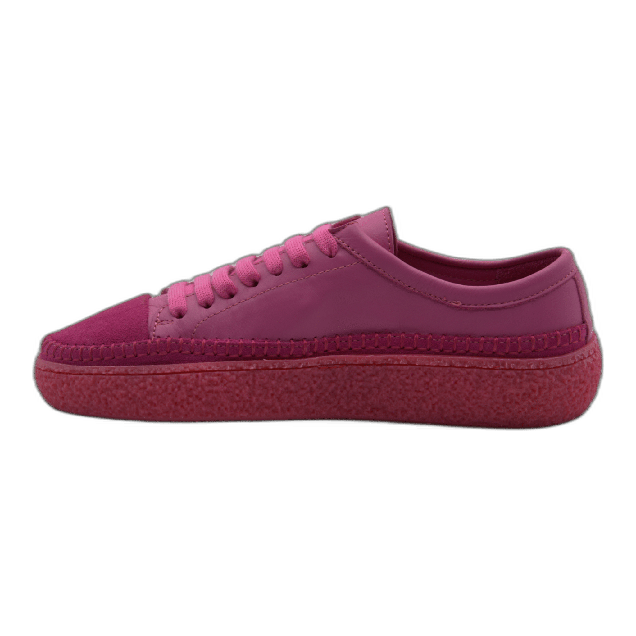Women's Colorful Leather Sneakers - Great for the Office, Casual Days (Aimee Style) - Wear Sierra