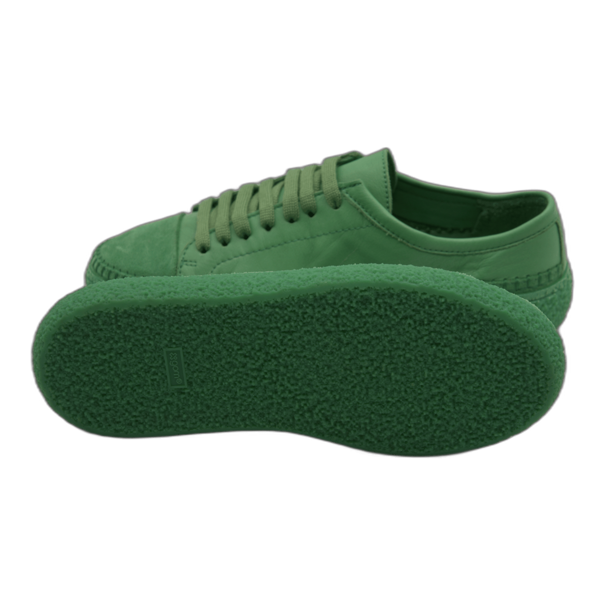 Women's Colorful Leather Sneakers - Great for the Office, Casual Days (Aimee Style) - Wear Sierra