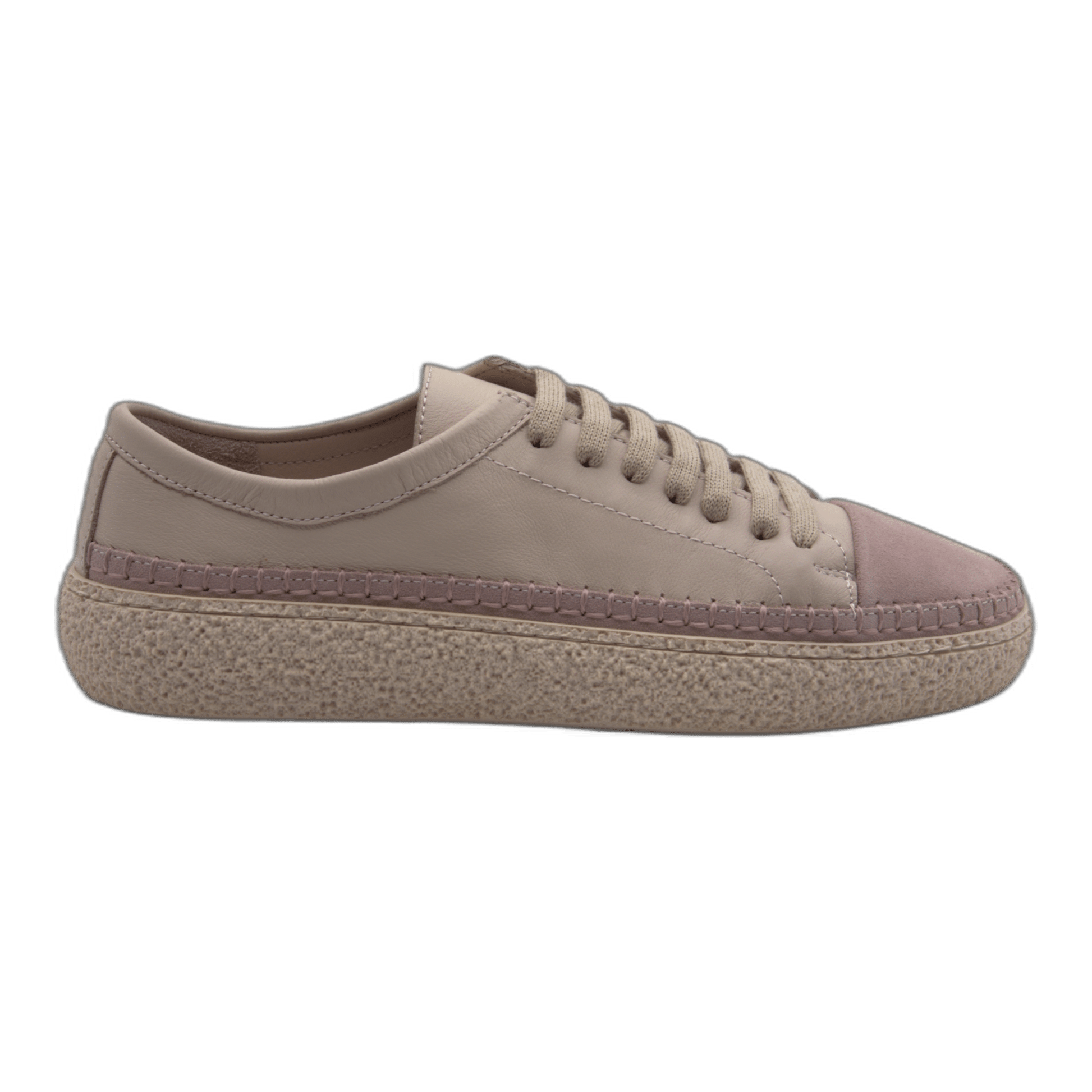 Women's Colorful Leather Sneakers - Great for the Office, Casual Days (Aimee Style) - Wear Sierra