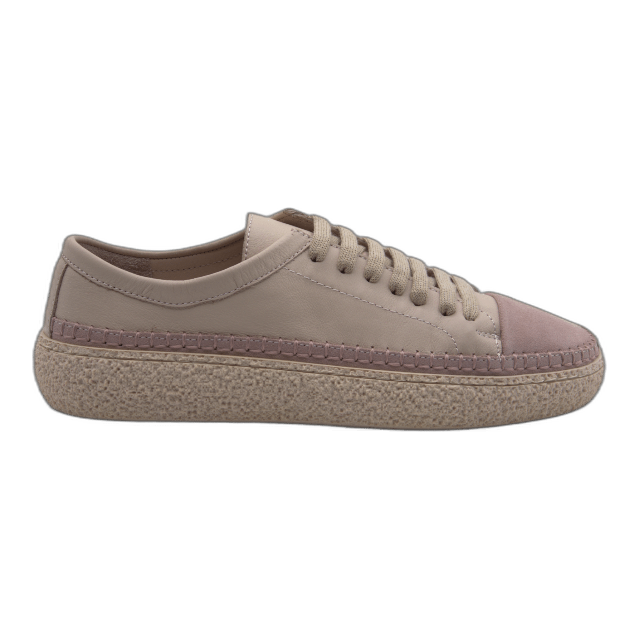 Women's Colorful Leather Sneakers - Great for the Office, Casual Days (Aimee Style) - Wear Sierra