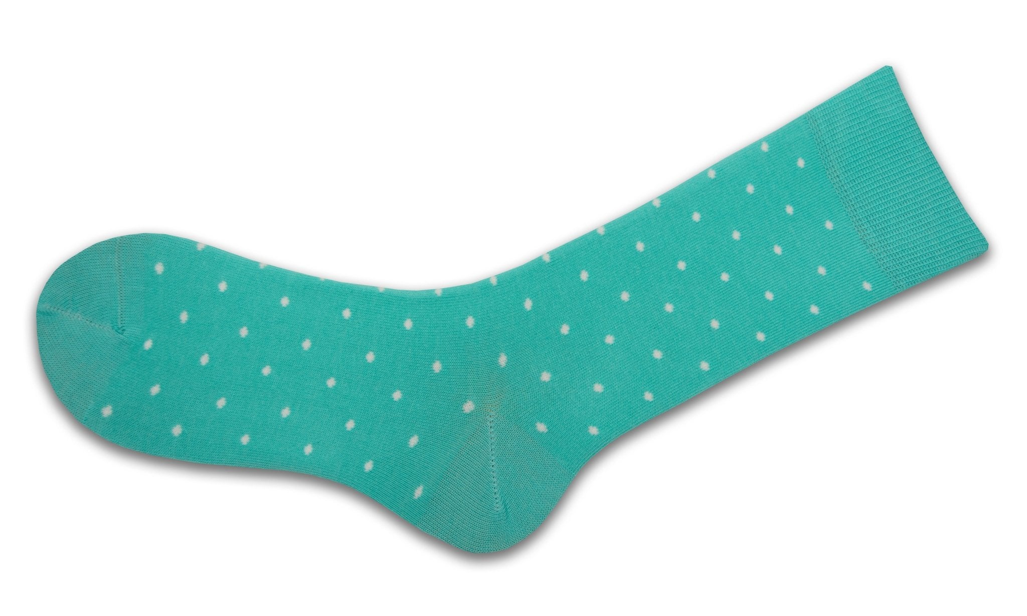 Women's Combed Cotton Crew Socks, Colorful Pin Dot Casual Women's 3 Pair Packs - Wear Sierra
