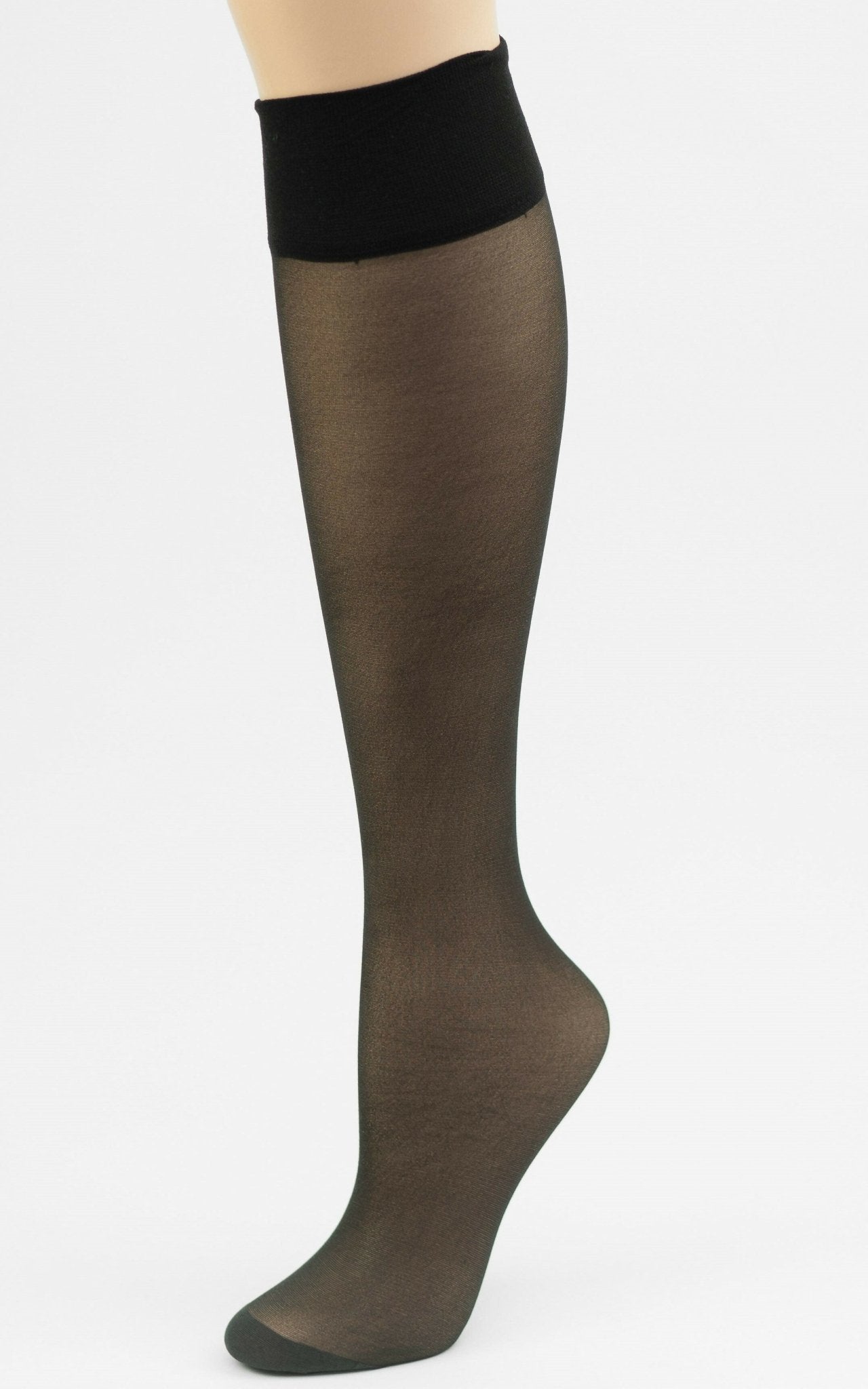 Women's Cotton Sole Knee Highs Regular & Queen Sizes 6 Pair Packs - Wear Sierra