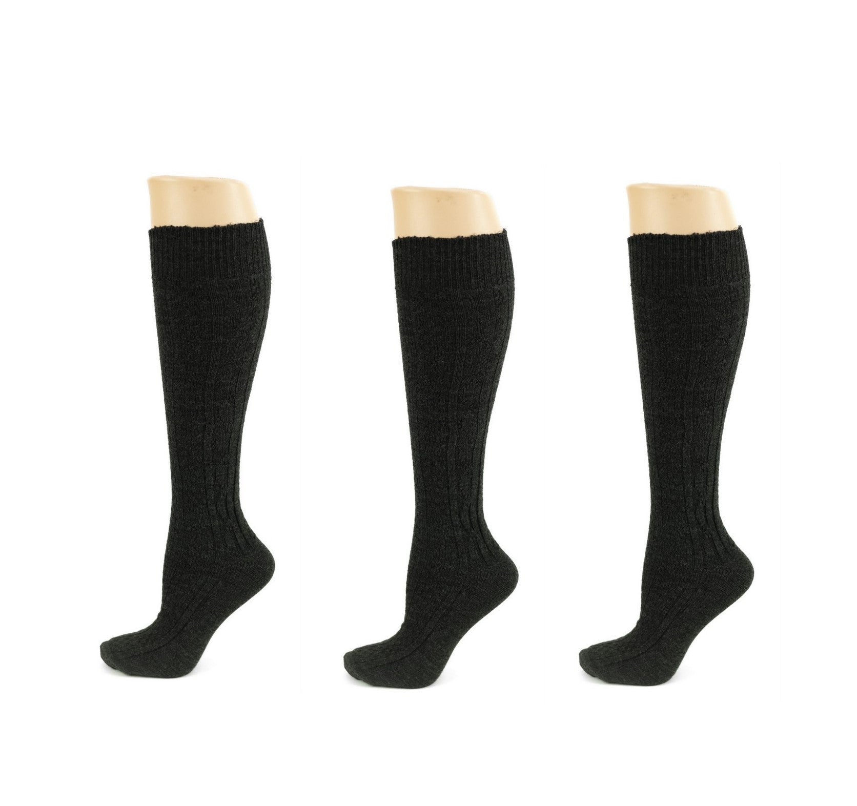 Women's Knee High Socks, Girls & Boys School Uniform Socks in Soft and Warm Acrylic Classic Colors - Wear Sierra