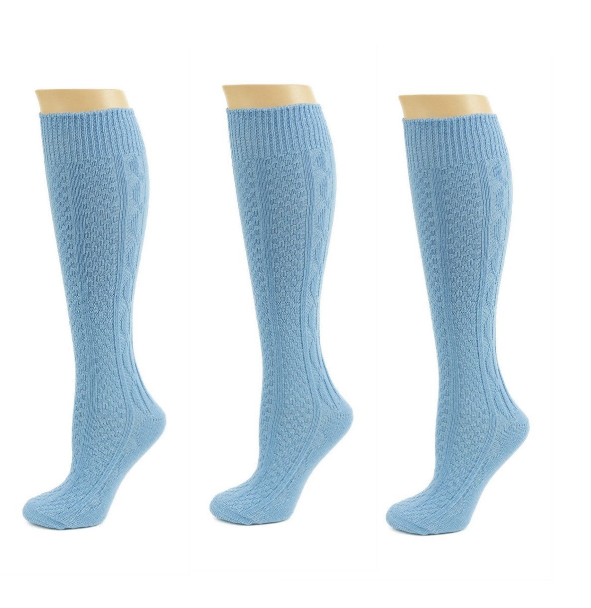 Women's Knee High Socks, Girls & Boys School Uniform Socks in Soft and Warm Acrylic Classic Colors - Wear Sierra