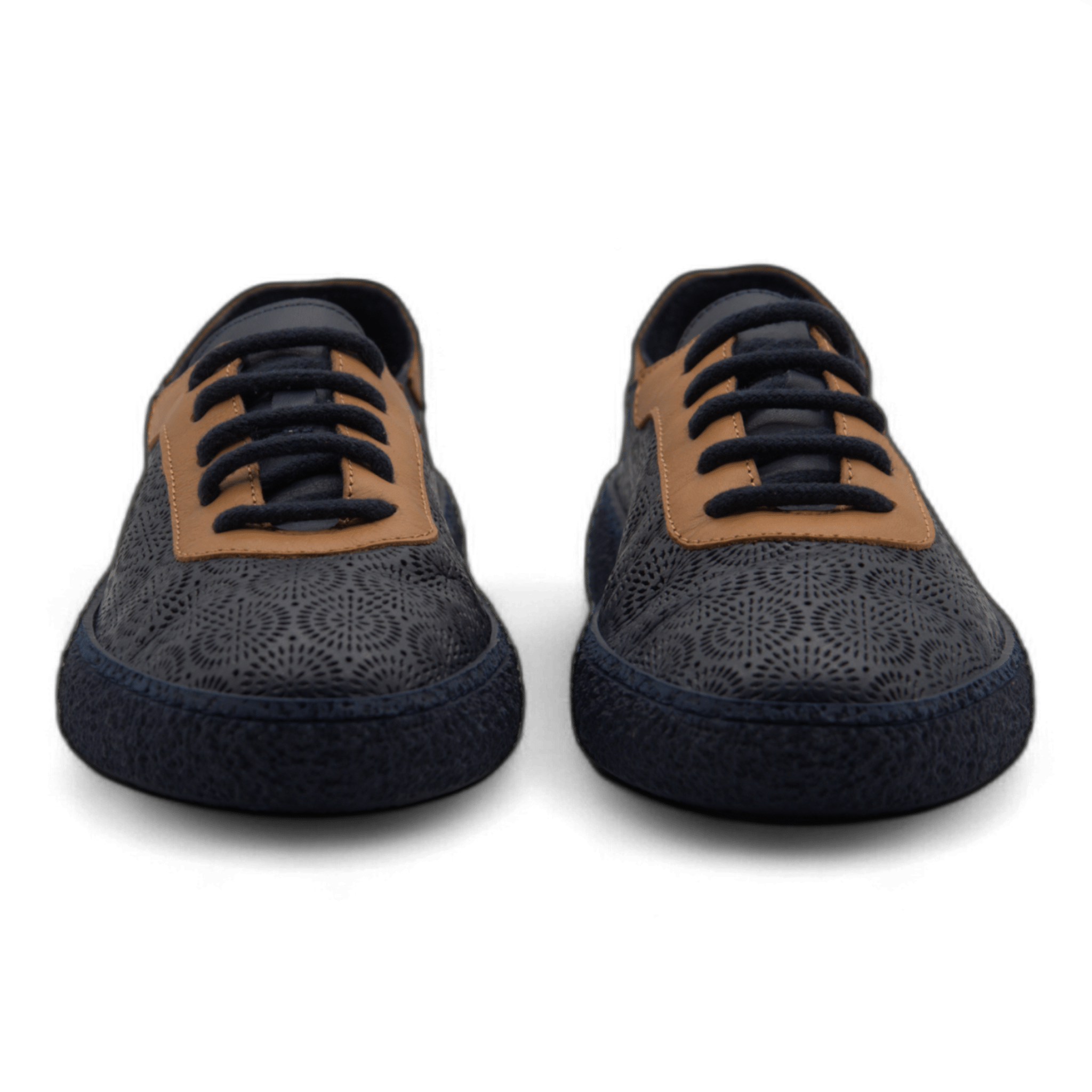 Women's Lace-Up Slip On Leather Sneakers (Colette Style) - Wear Sierra