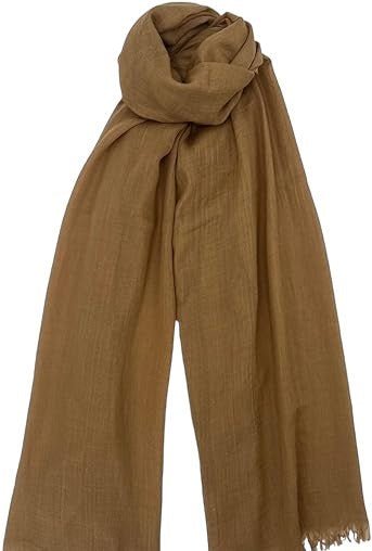 Women's Lightweight Linen-Like Sheer Scarves in Jewel Tone Colors - Wear Sierra