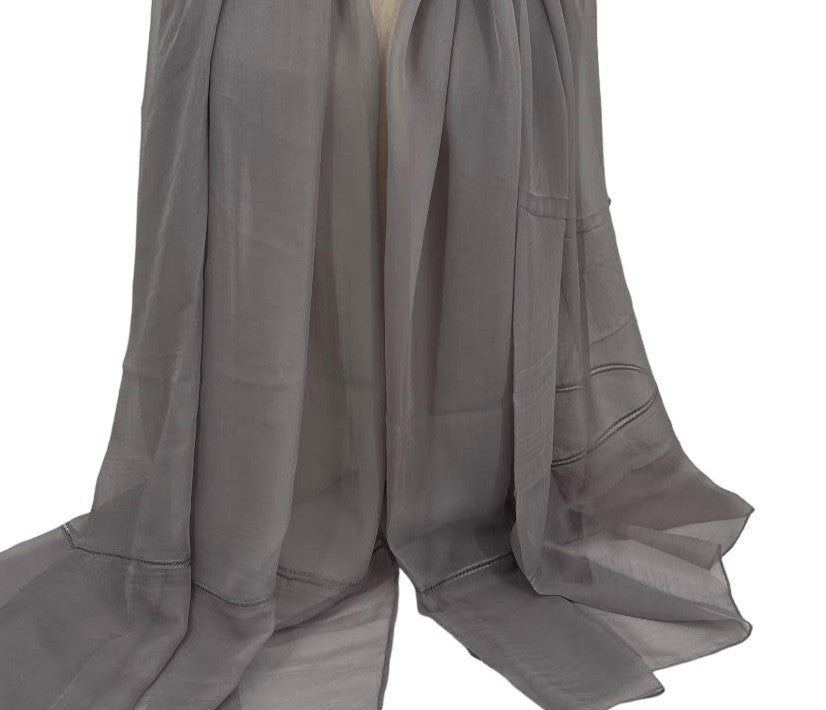 Women's Lightweight Silky Sheer Chiffon-Like Summer Scarves in Pretty Colors - Wear Sierra
