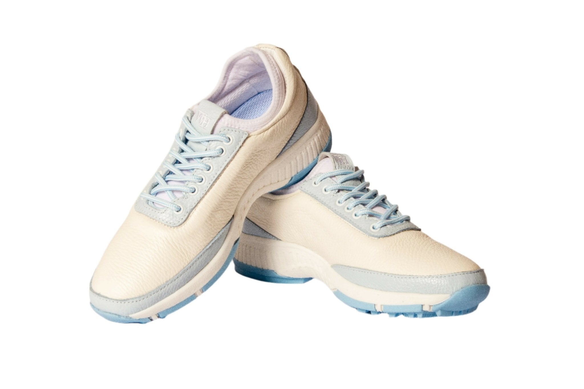 Women's Lynx Deerskin Golf Shoes in Blue - Wear Sierra
