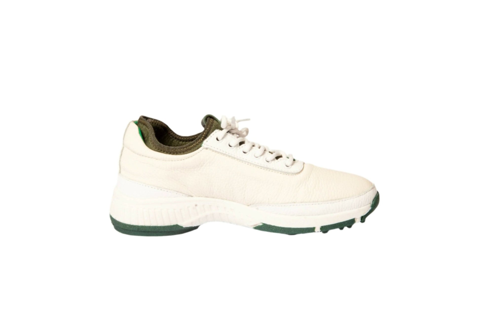 Women's Lynx - Deerskin Golf Shoes in Green - Wear Sierra