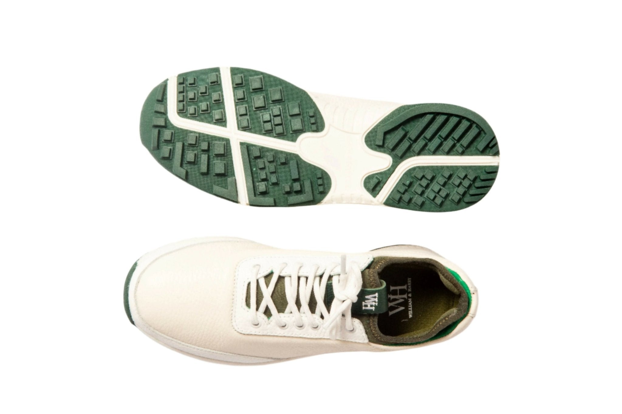 Women's Lynx - Deerskin Golf Shoes in Green - Wear Sierra