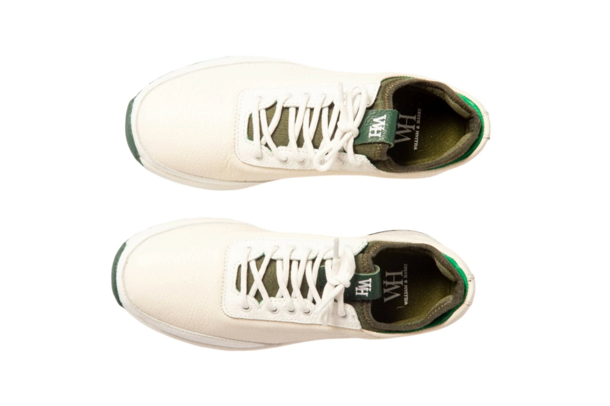 Women's Lynx - Deerskin Golf Shoes in Green - Wear Sierra