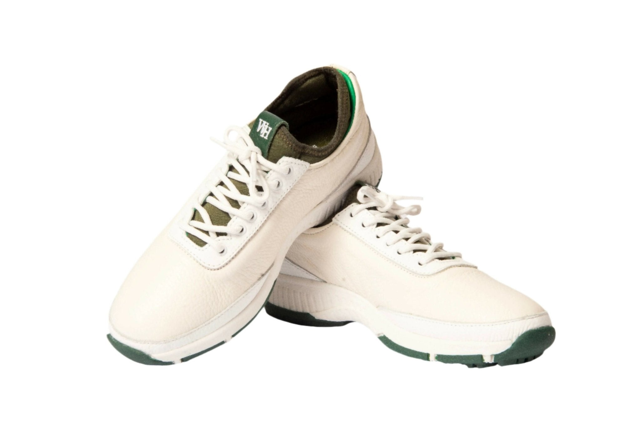 Women's Lynx - Deerskin Golf Shoes in Green - Wear Sierra