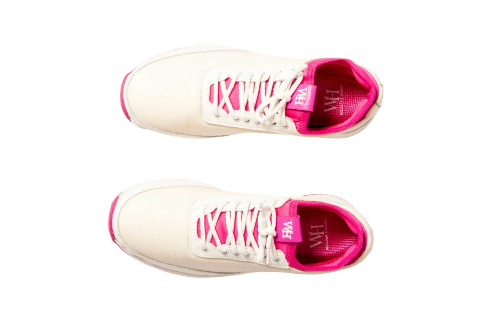 Women's Lynx Deerskin Golf Shoes in Pink - Wear Sierra