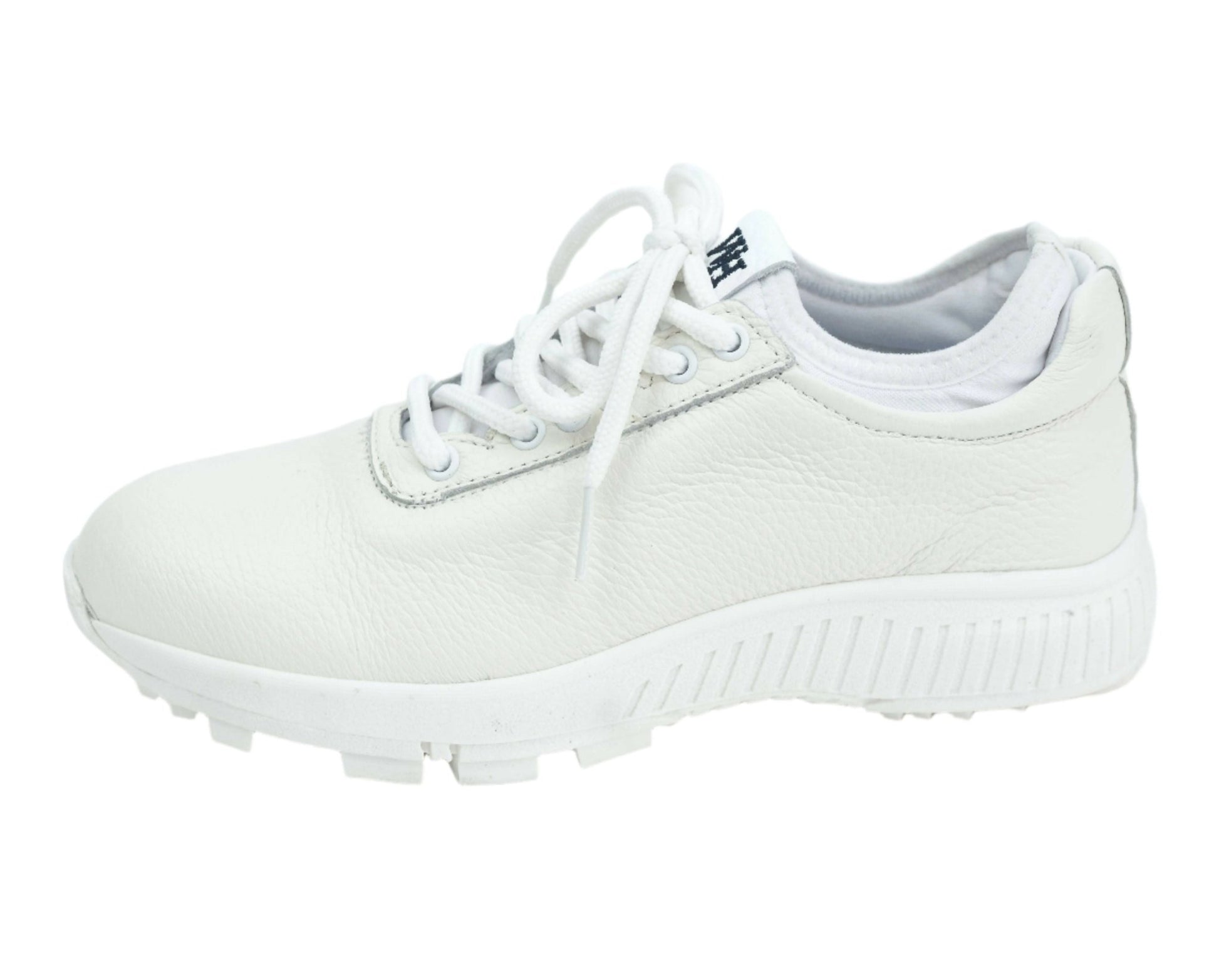 Women's Lynx - Deerskin Golf Shoes in White - Wear Sierra