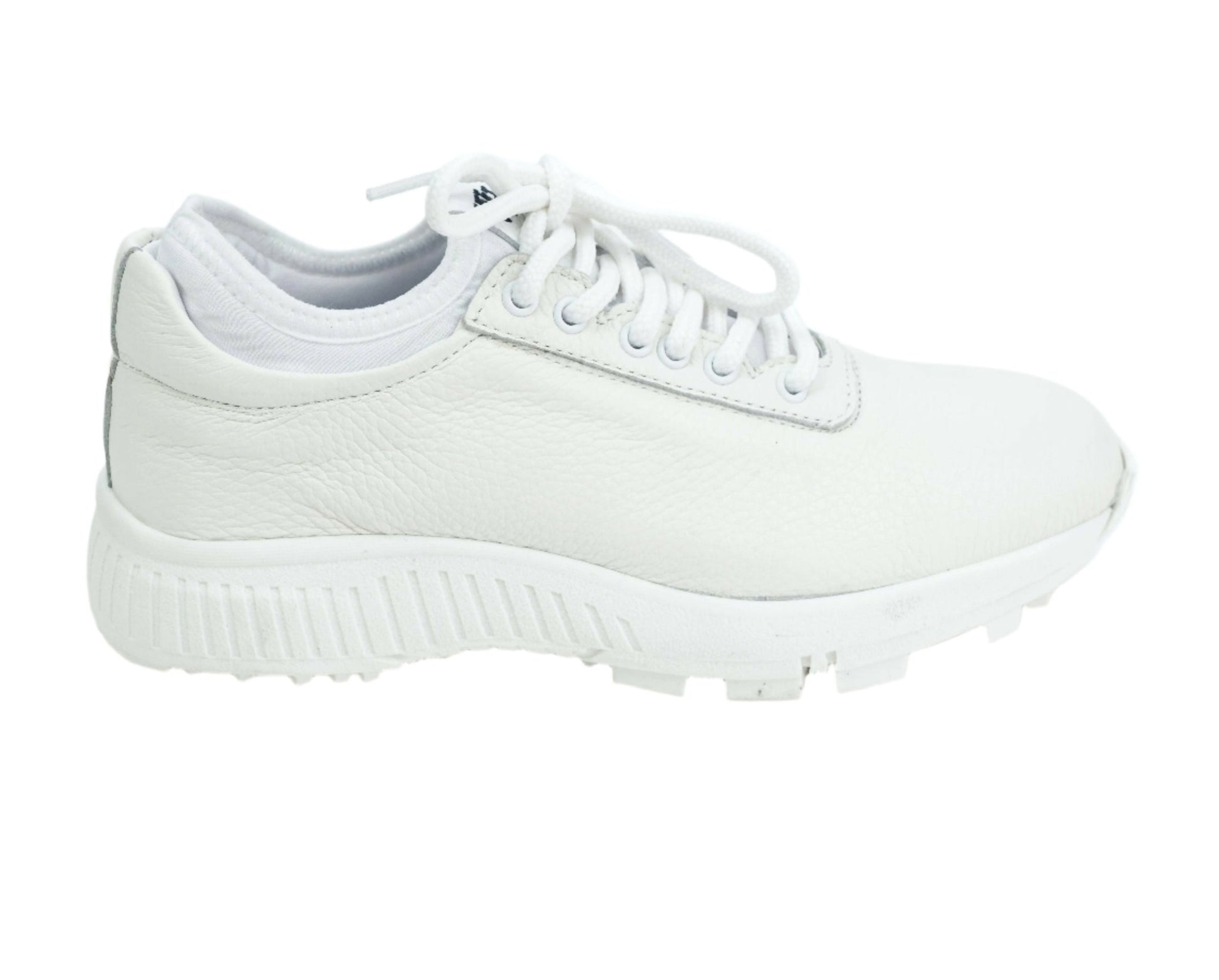 Women's Lynx - Deerskin Golf Shoes in White - Wear Sierra