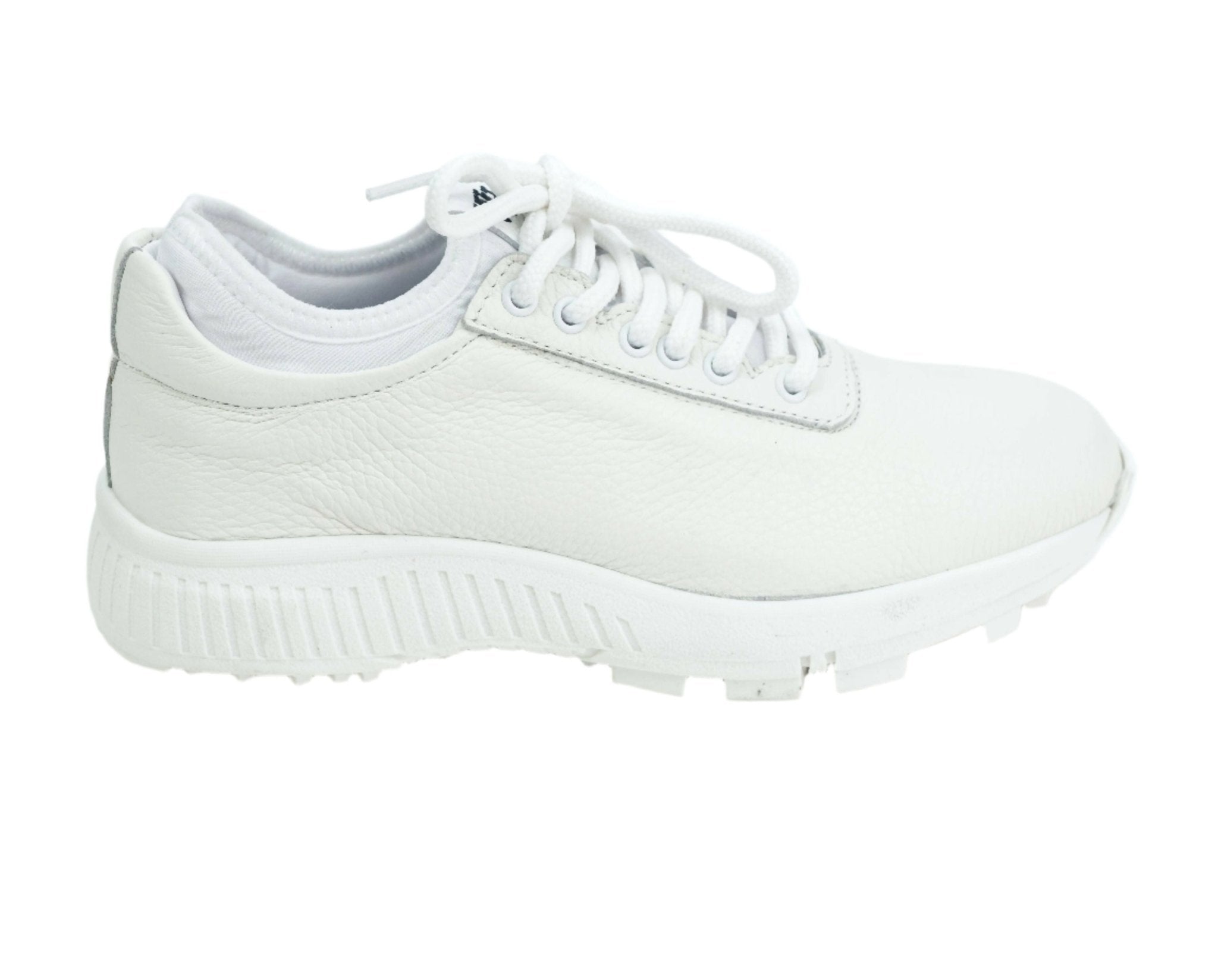 Women's Lynx - Deerskin Golf Shoes in White - Wear Sierra