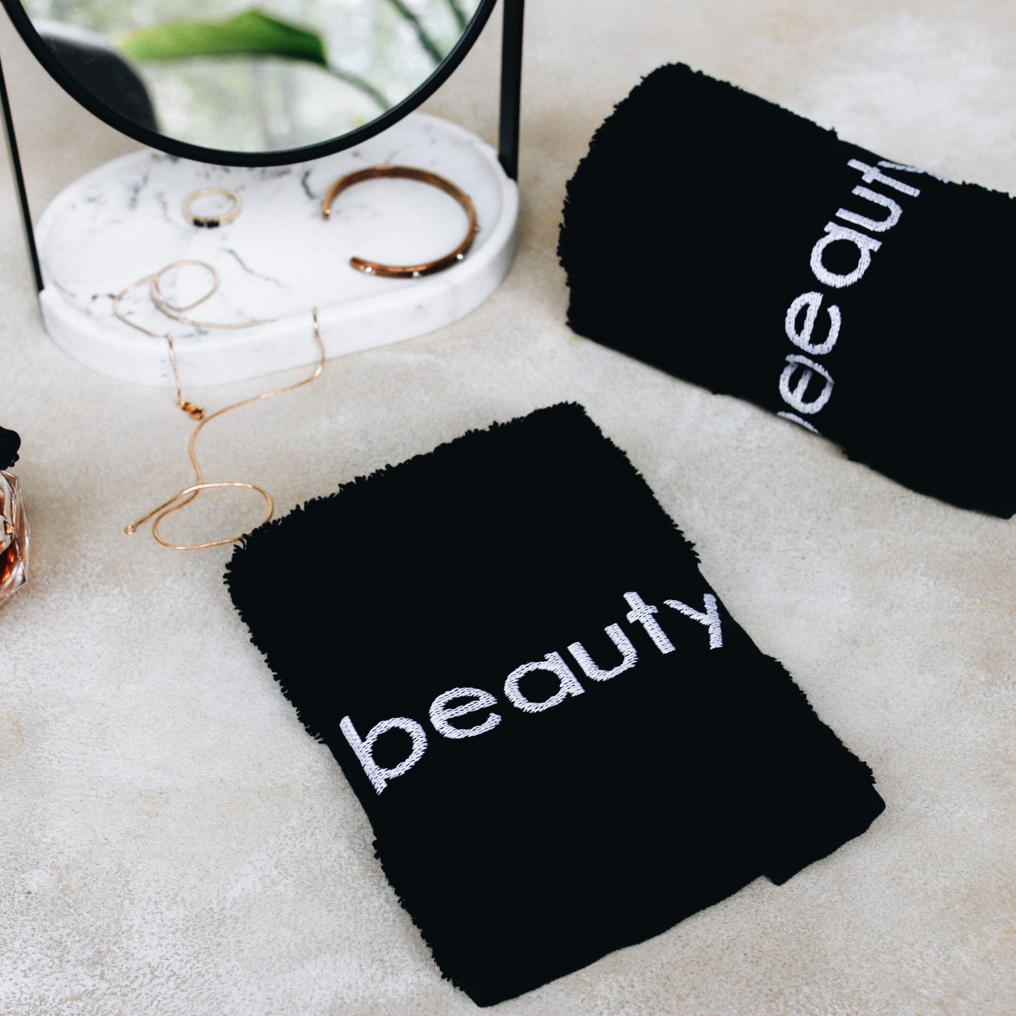 Women's Make-Up Removal Turkish Cotton Washcloths, Great for Facials, Morning & Nightly Skin Care Regimen - 6 Pack of Oversized Cotton Face Towels - Wear Sierra