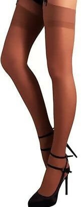 Women's Non-Silicone Thigh High Sheer Stretch Stockings in 6 Pair Packs - Wear Sierra