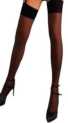 Women's Non-Silicone Thigh High Sheer Stretch Stockings in 6 Pair Packs - Wear Sierra