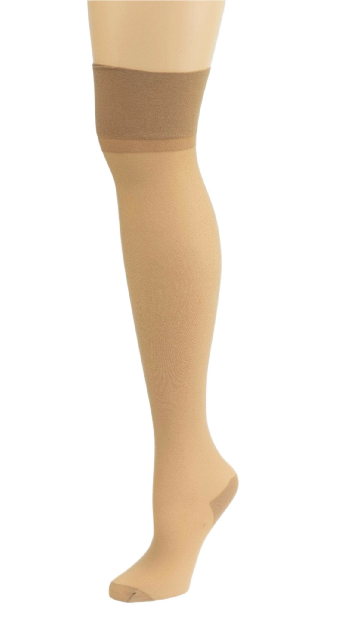 Women's Non-Silicone Thigh High Sheer Stretch Stockings in 6 Pair Packs - Wear Sierra