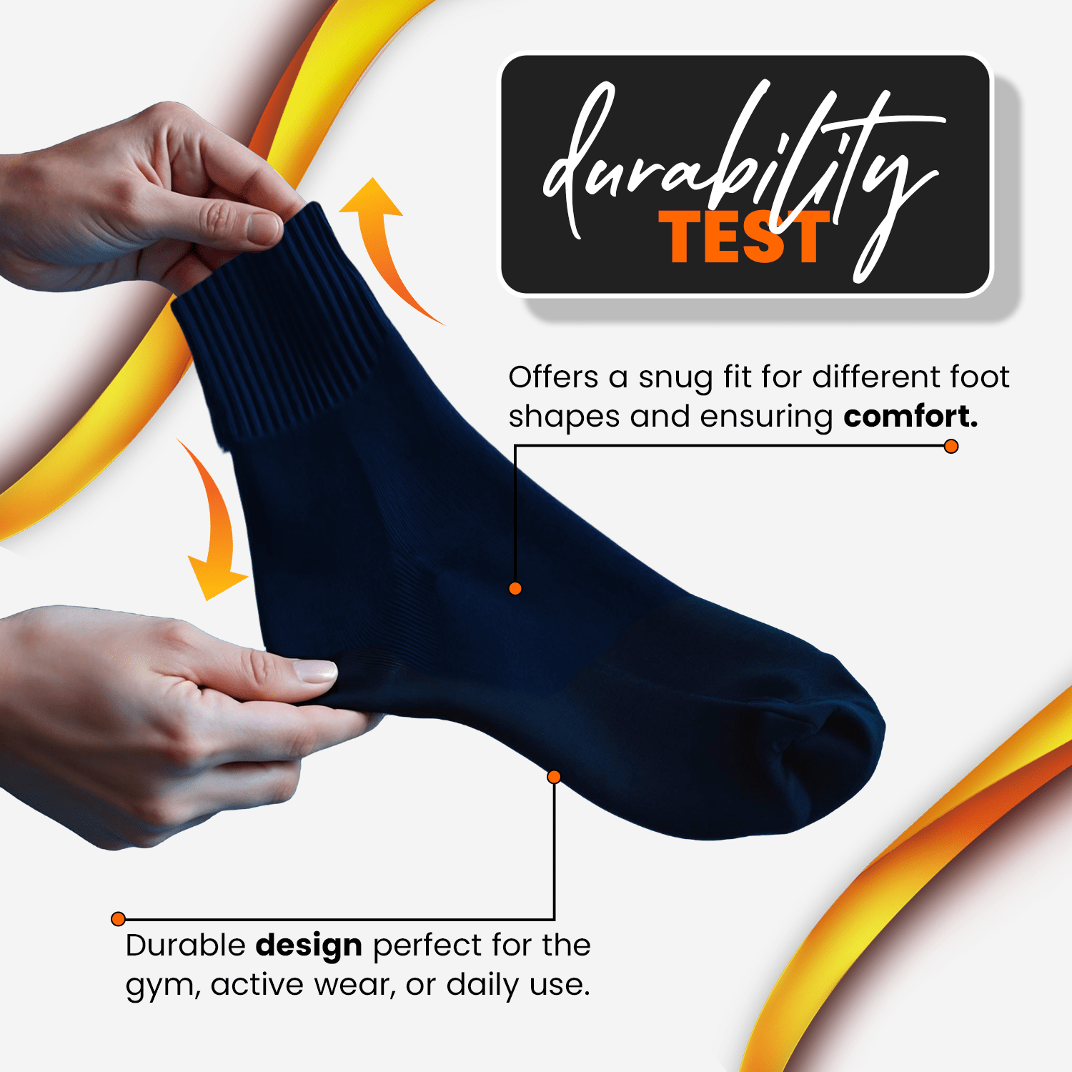 Women's Organic Cotton Turn Cuff Seamless Toe Socks - 3 Pair Packs - Wear Sierra