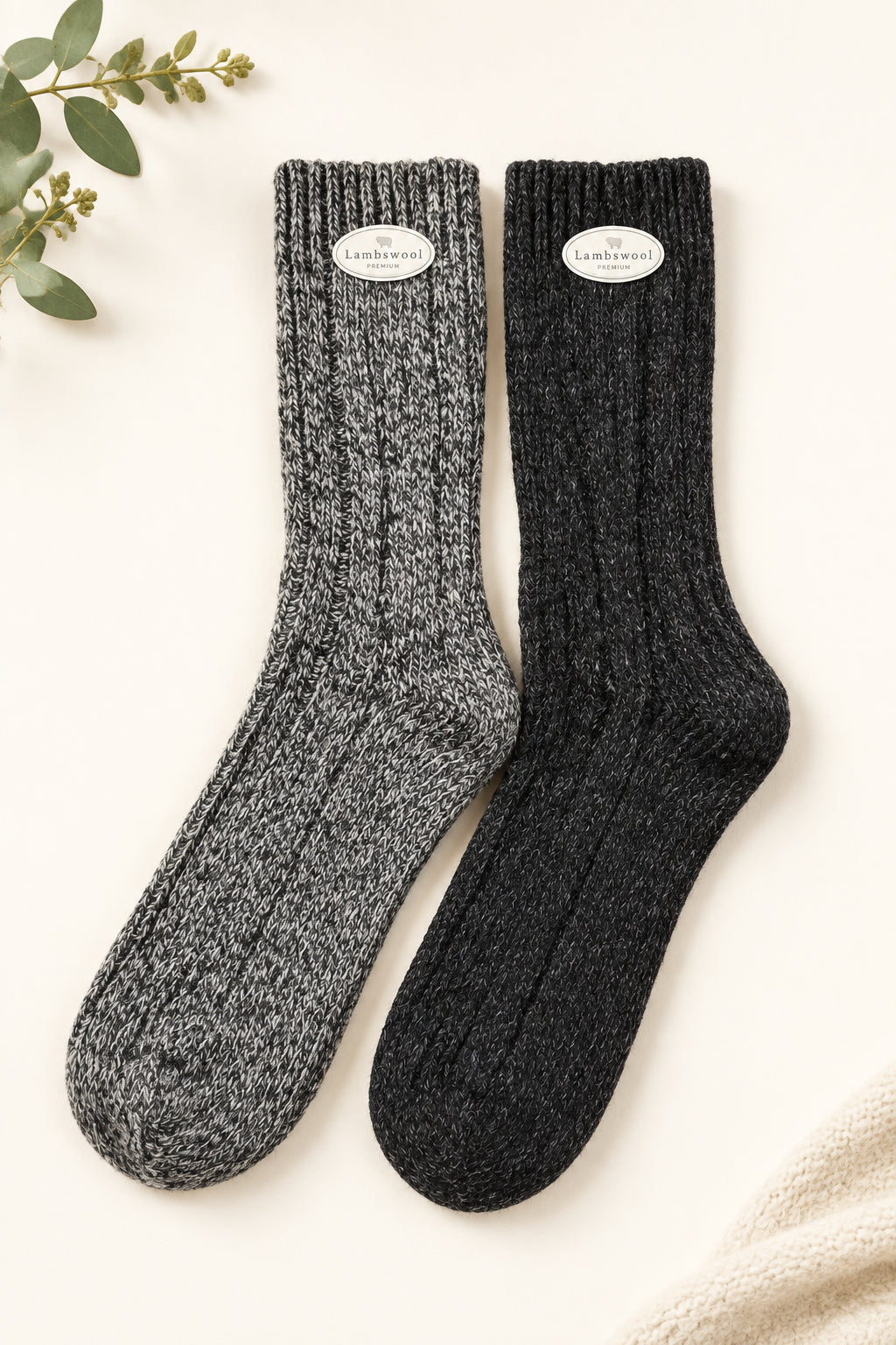Women’s Wool Crew Socks – Warm, Breathable, Moisture-Wicking Wool Blend for Everyday Comfort - Wear Sierra