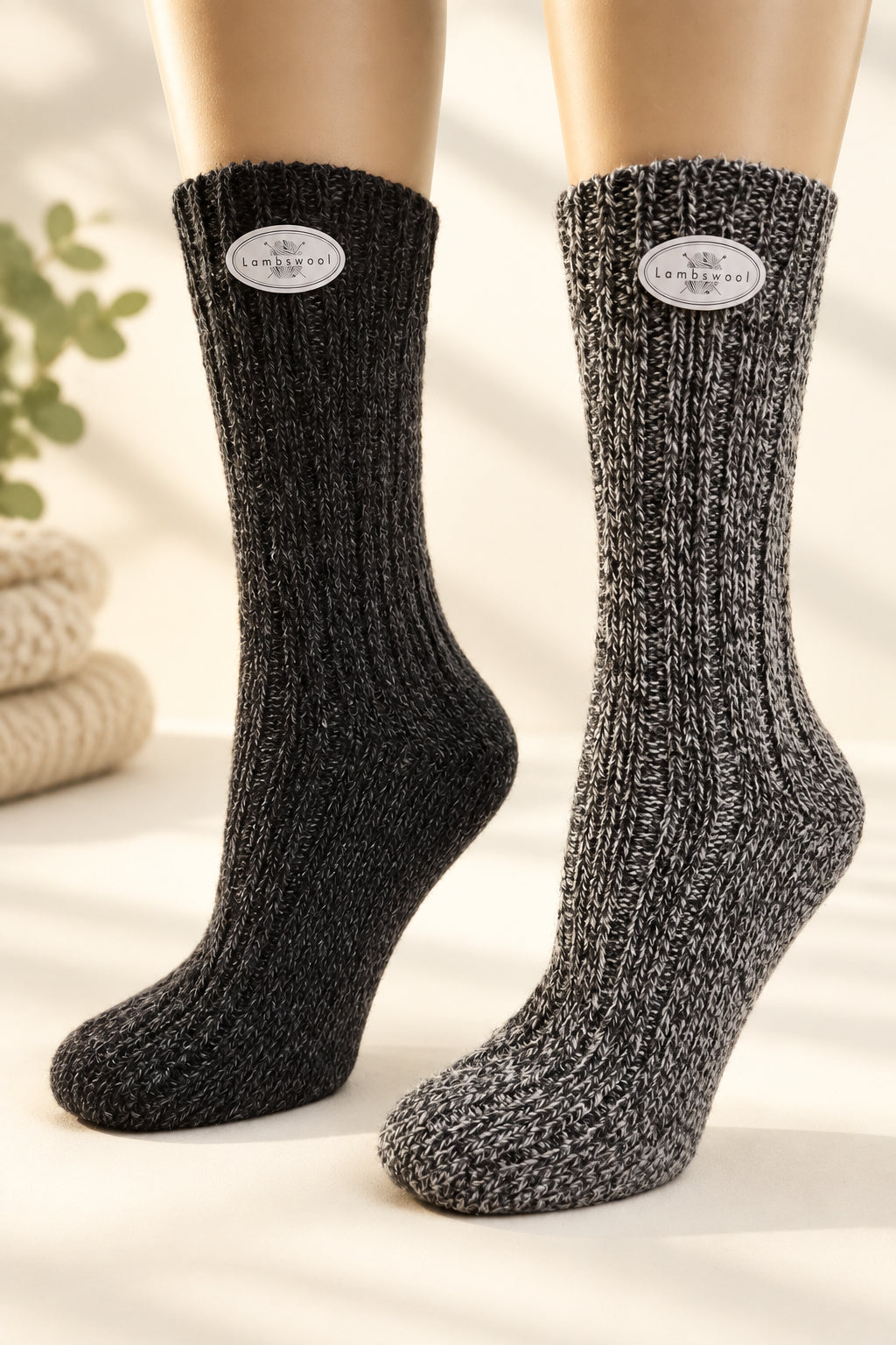 Women’s Wool Crew Socks – Warm, Breathable, Moisture-Wicking Wool Blend for Everyday Comfort - Wear Sierra