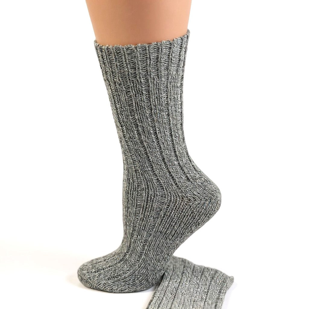 Women’s Wool Crew Socks – Warm, Breathable, Moisture-Wicking Wool Blend for Everyday Comfort - Wear Sierra