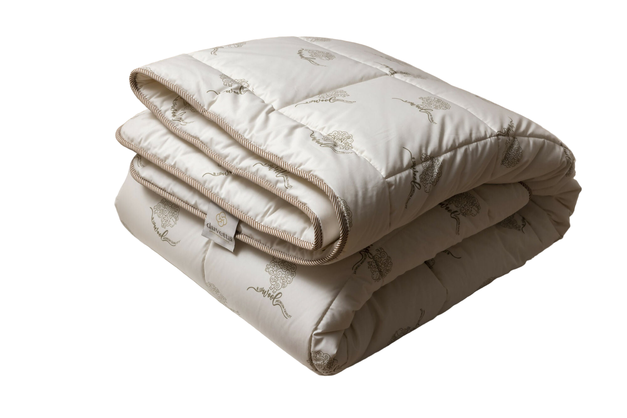 Duvetta Premium New Zealand Wool Comforter – 100% Natural, Breathable, All-Season Duvet