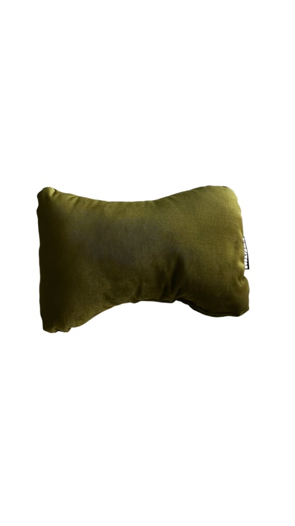 Buy green Travel Neck Pillow for Car or SUV with Elastic Strap