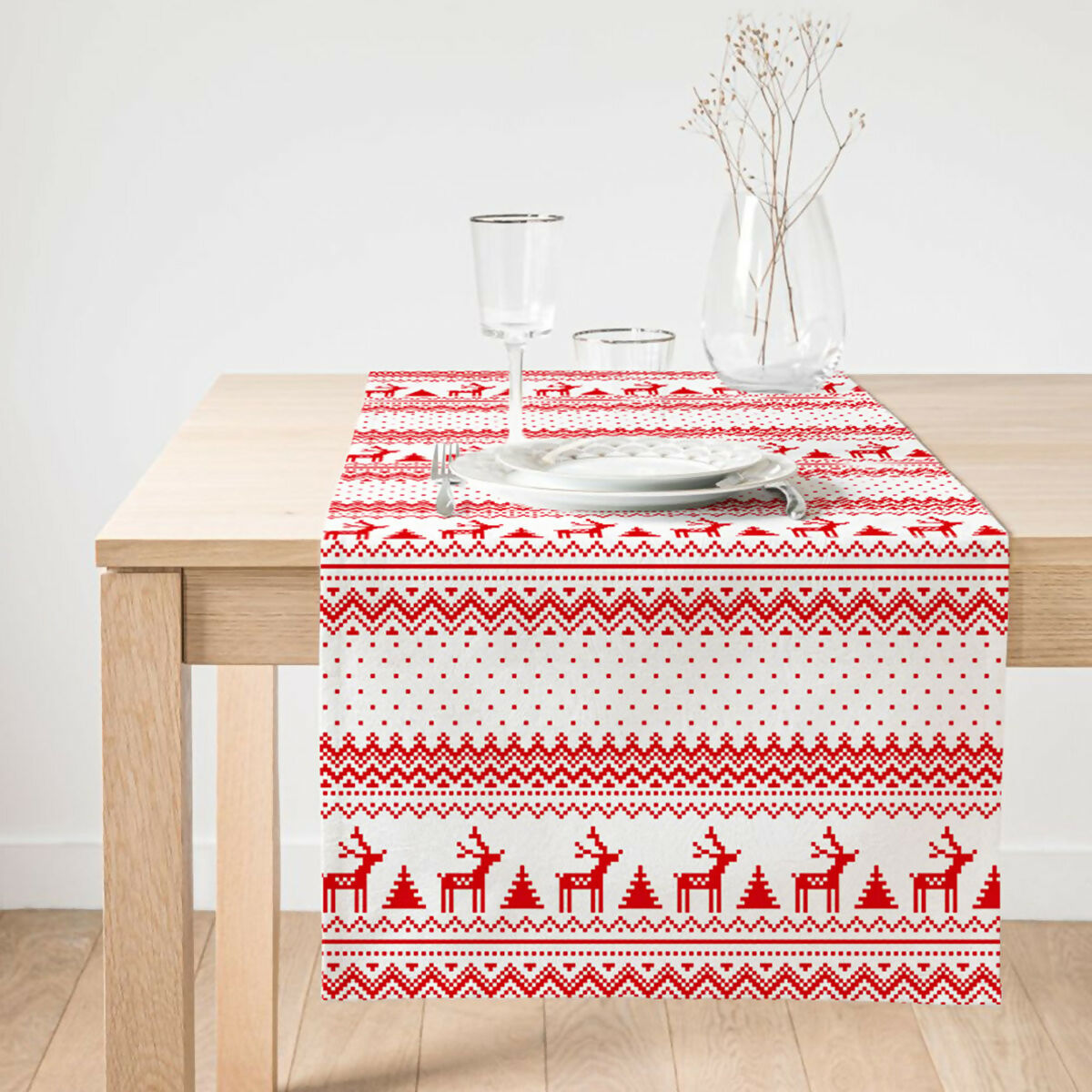 Christmas and Holiday Table Runners - Colorful and Festive, Great for Holiday Decorating