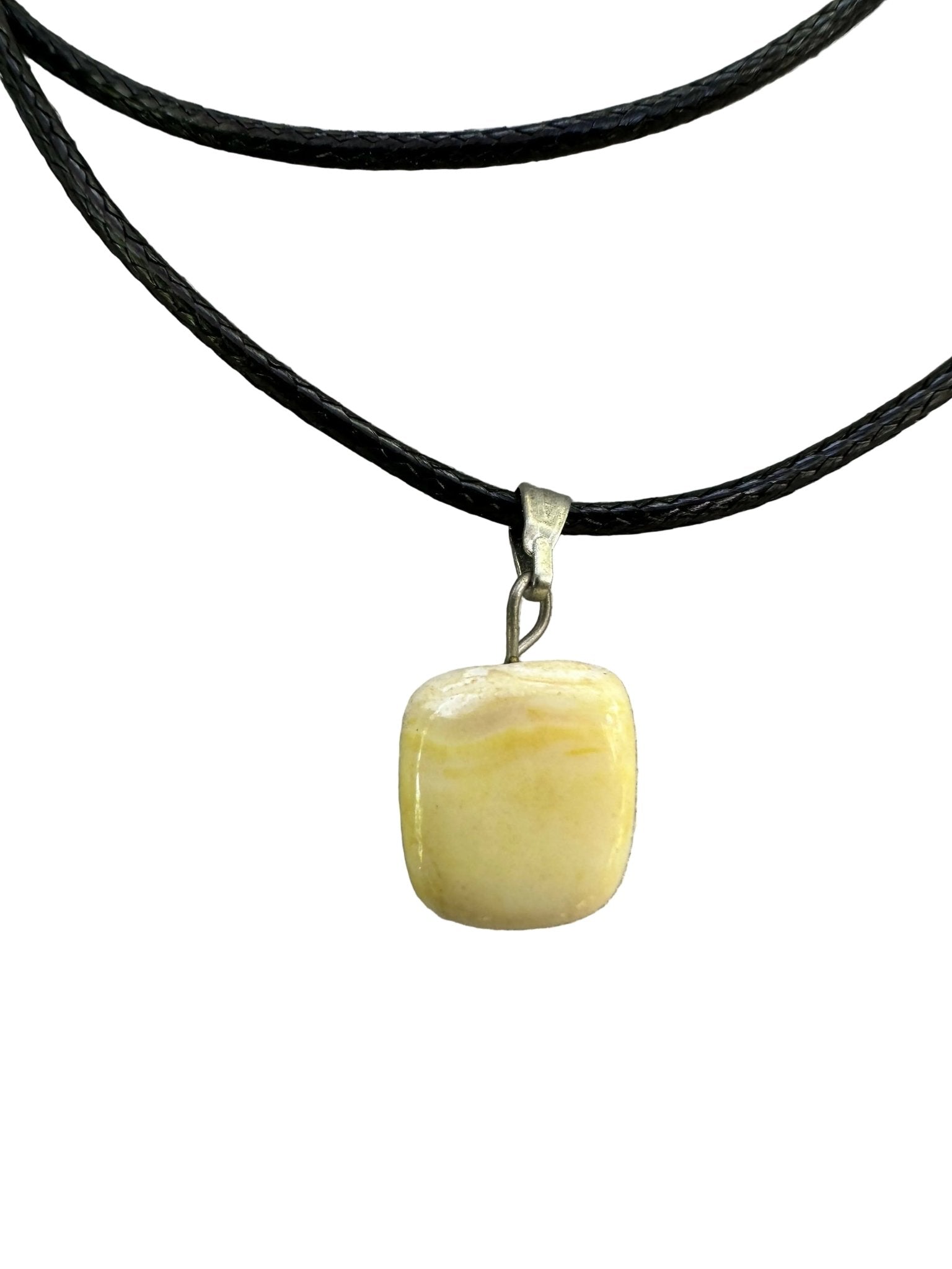 Yellow Opal Natural Stone Bracelet with Matching Necklace - Wear Sierra