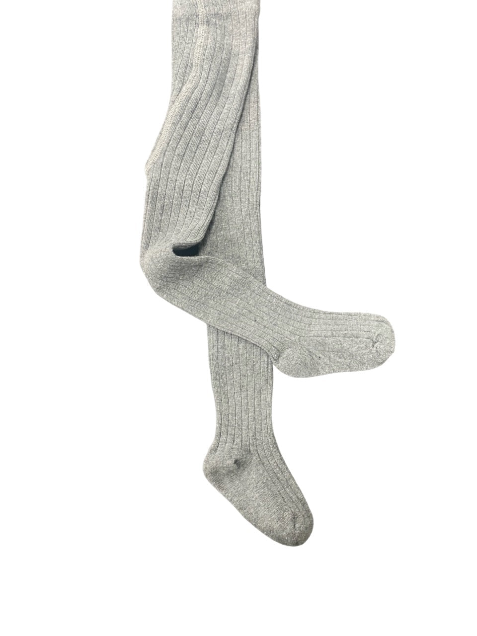 Young Girls and Tweens Combed Cotton Ribbed Tights, School Uniform Seamless Toe Comfortable All-Day Wear - Wear Sierra