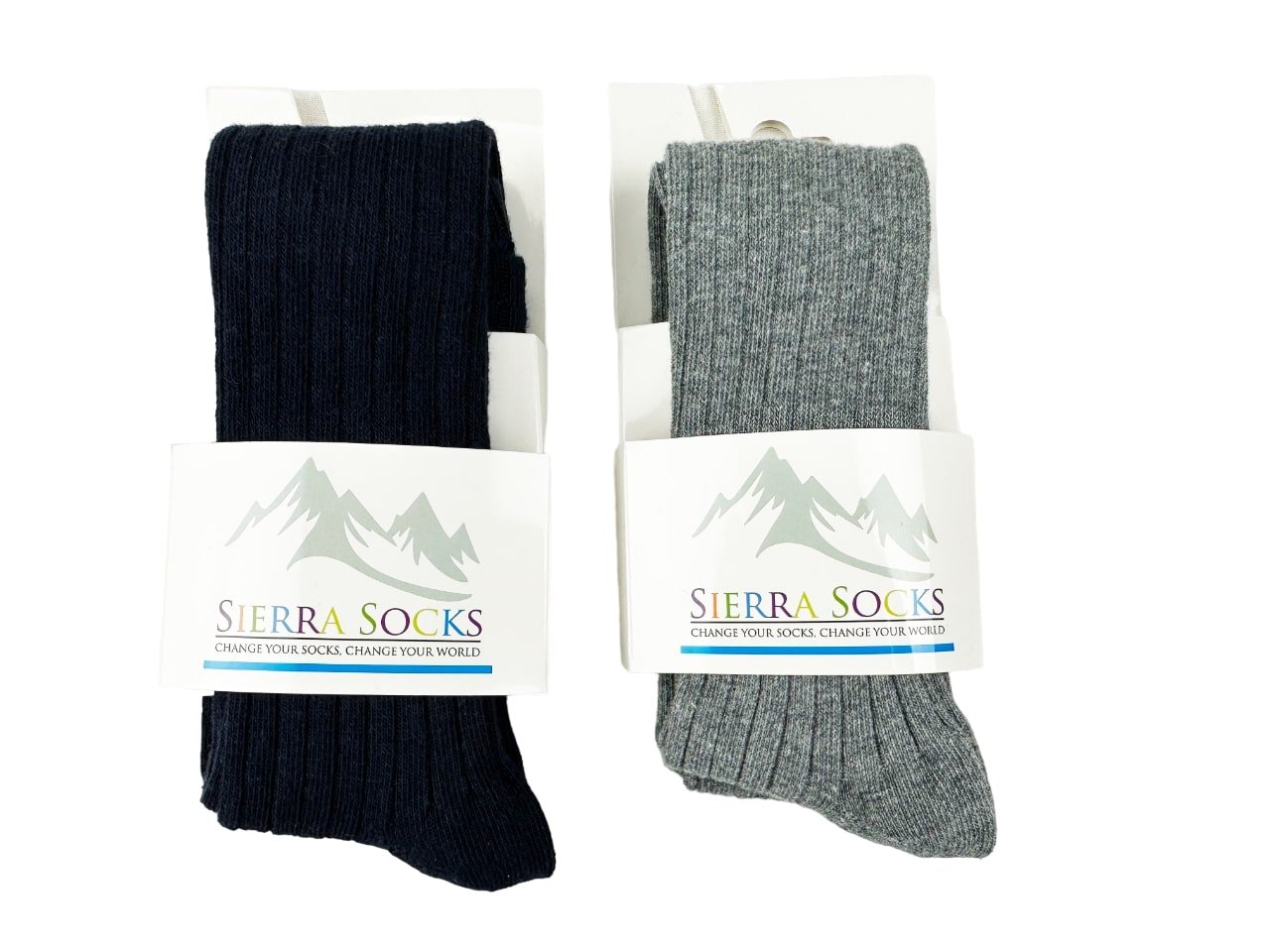 Young Girls and Tweens Combed Cotton Ribbed Tights, School Uniform Seamless Toe Comfortable All-Day Wear - Wear Sierra