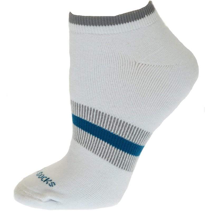 Tipped Cushioned Arch Support No Show Performance Cotton Socks