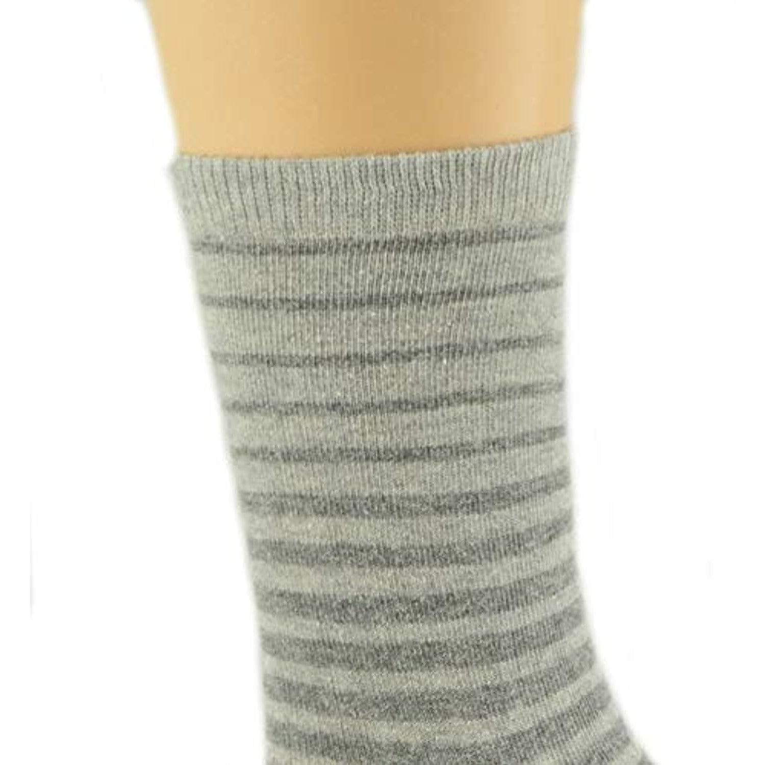 Sierra Socks Women's Striped Cotton 1 Pair or 3 Pair Pack Socks W89