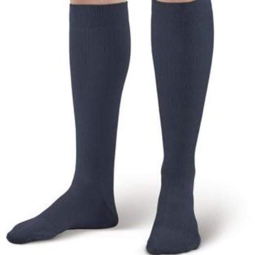 Sierra Socks Unisex Cotton Over-the-Calf Trouser Socks - 20-30 mmHg U111