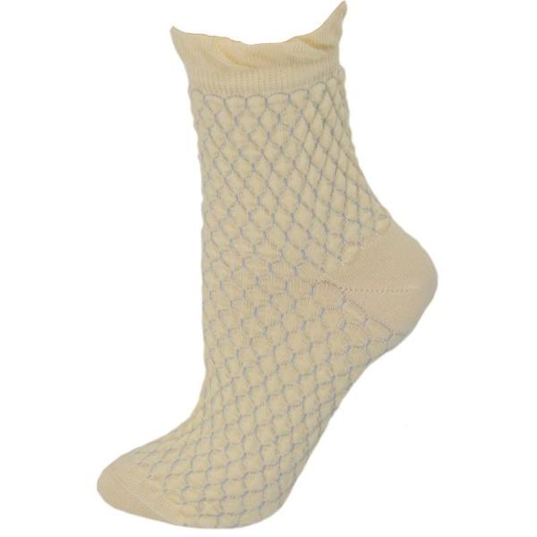 Sierra Socks Cotton Small Diamond Pattern Quarter High Women's 3 Pair Pack Socks W510U
