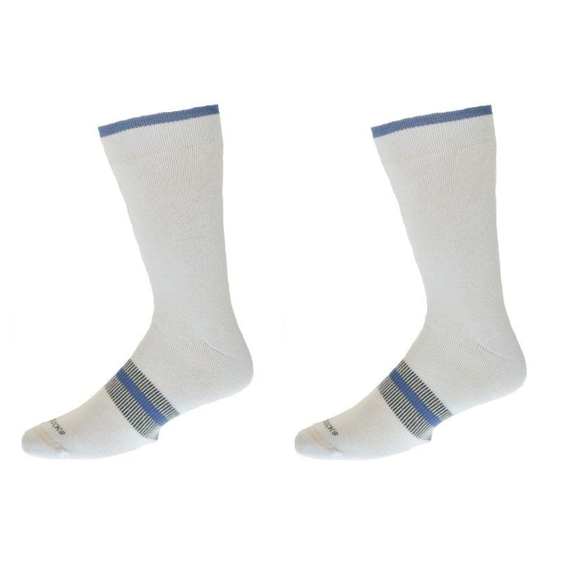 Men's Big Boys Performance Cushioned Arch Support Cotton Crew 2-Pair Pack Socks SMCCAS