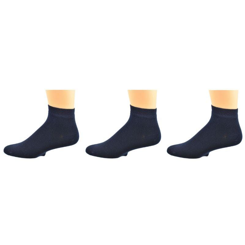 Low Quarter Hi Performance Bamboo Socks 3 Pair Pack
