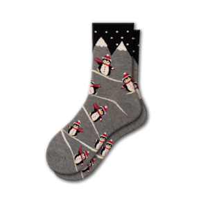 Holiday Theme Novelty Cotton Crew Socks