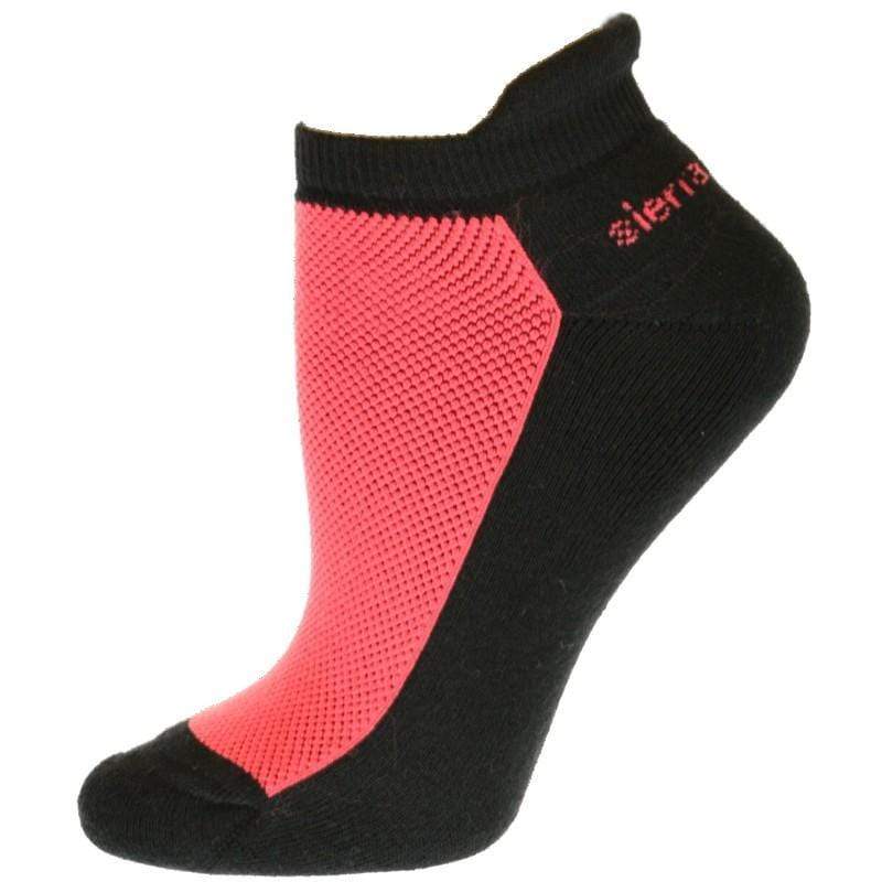 Heel Guard Mesh Top Cotton Anklet High Socks with Non Skid Gripper