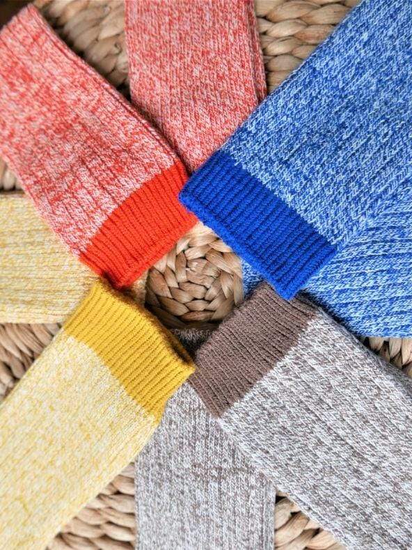 Outdoor Boot Hiking Marled Twisted Cotton 2 Pair Pack Socks W33