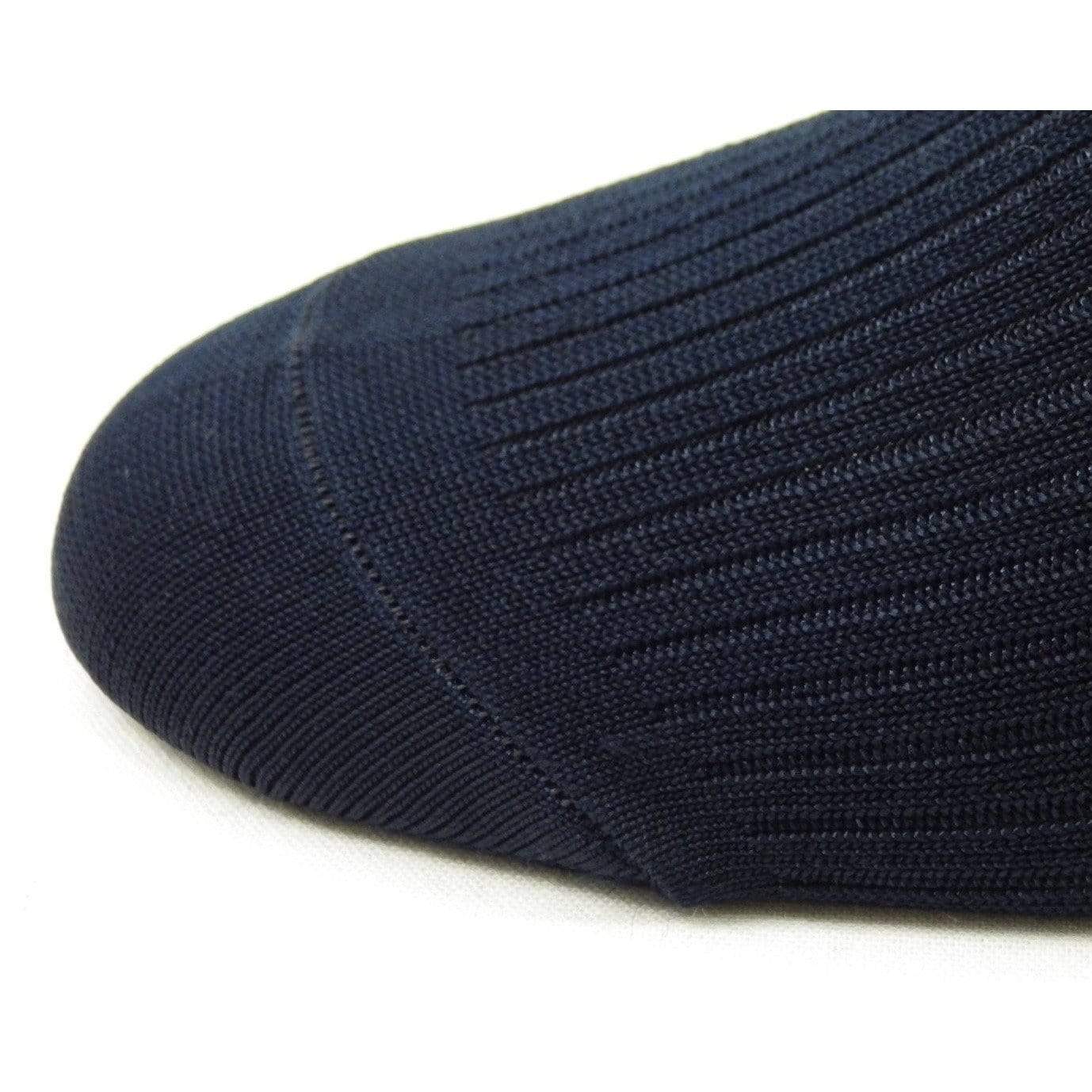 Girls School Uniform Knee High Bamboo Ribbed Socks 2 Pair Pack