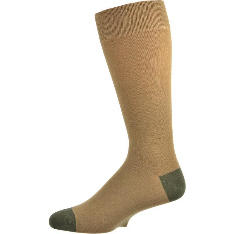 Contrast Heel & Toe Bamboo Socks SMCCHT